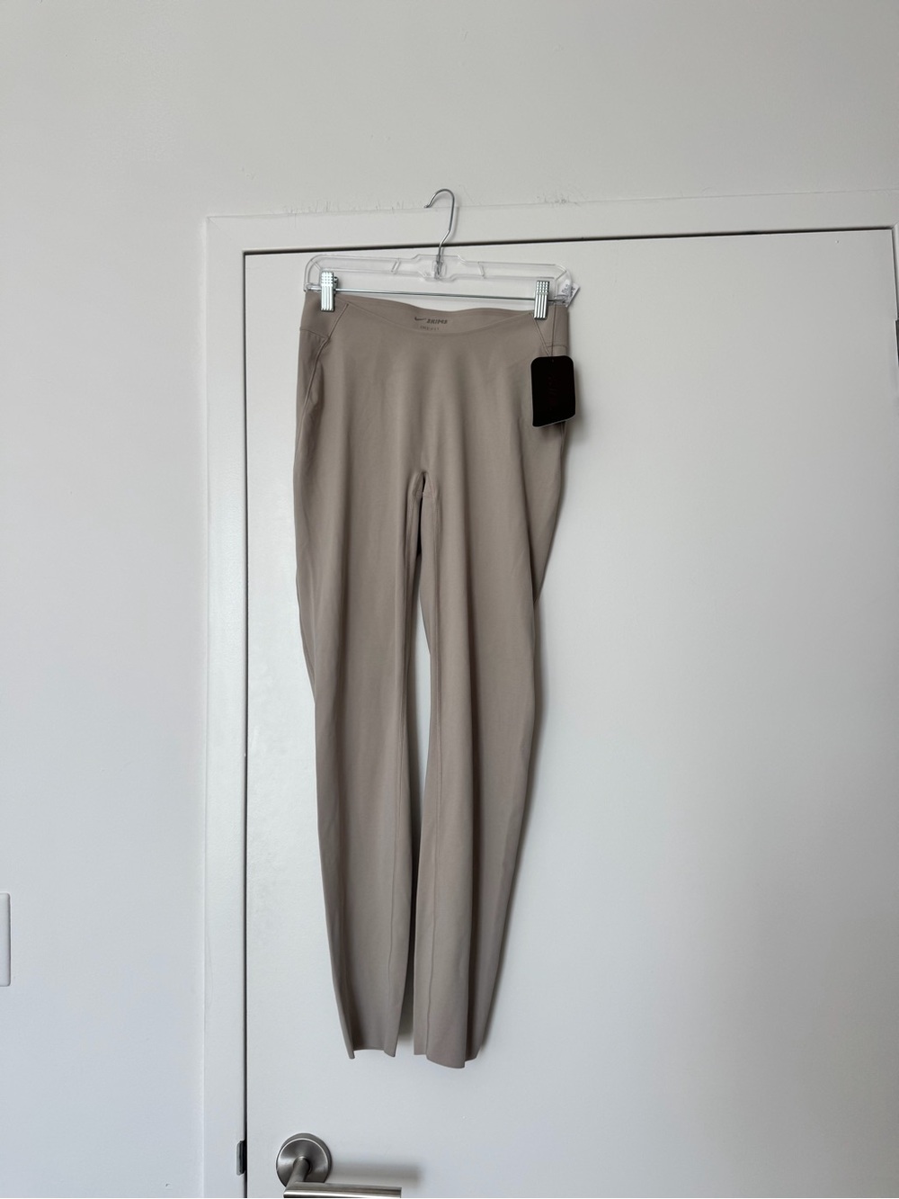 SKIMS x NIKE Neutral Taupe High-Rise Ponte Pants